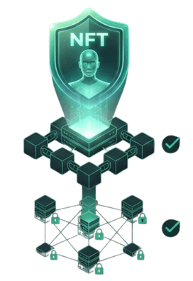 mint as NFT on blockchain